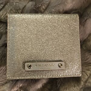 Kate Spade Silver Glitter Wallet